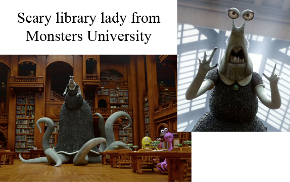 MU Library monster